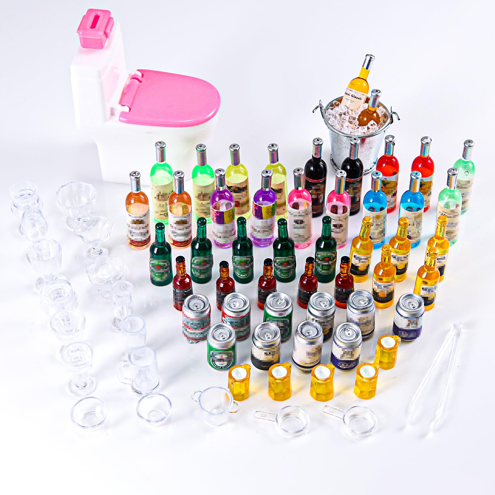 HSJH kitchen-dollhouse decor set for themed gatherings