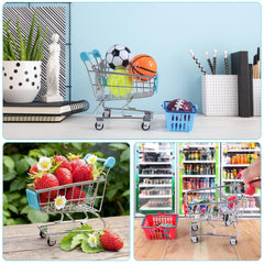 HSJH mini shopping basket—compact storage for small toys and crafts