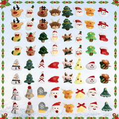 Hsodnr mini Santa ornament adds charming holiday flair to any scene