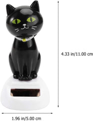 Htppzjr car dashboard dancing cat adds lively motion to your interior