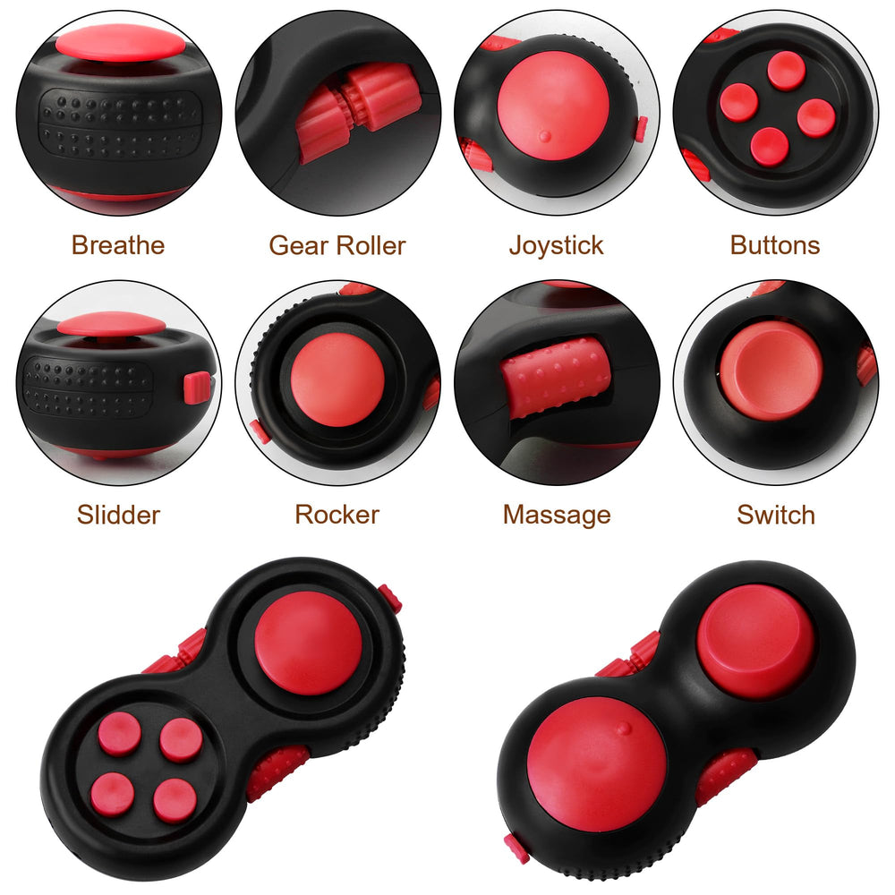 HTSHO keyboard fidget keychain offers portable sensory distraction for kids and adults.