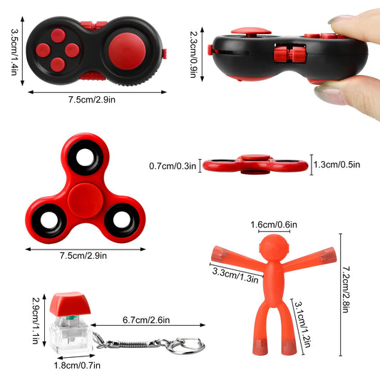 HTSHO fidget pad provides tactile stimulation for on-the-go concentration.