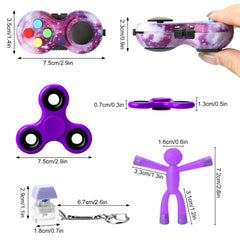 HTSHO fidget pad travel-friendly for distraction-free focus.