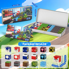 HtZestToysiop magnetic blocks for travel on the iron box for on-the-go building