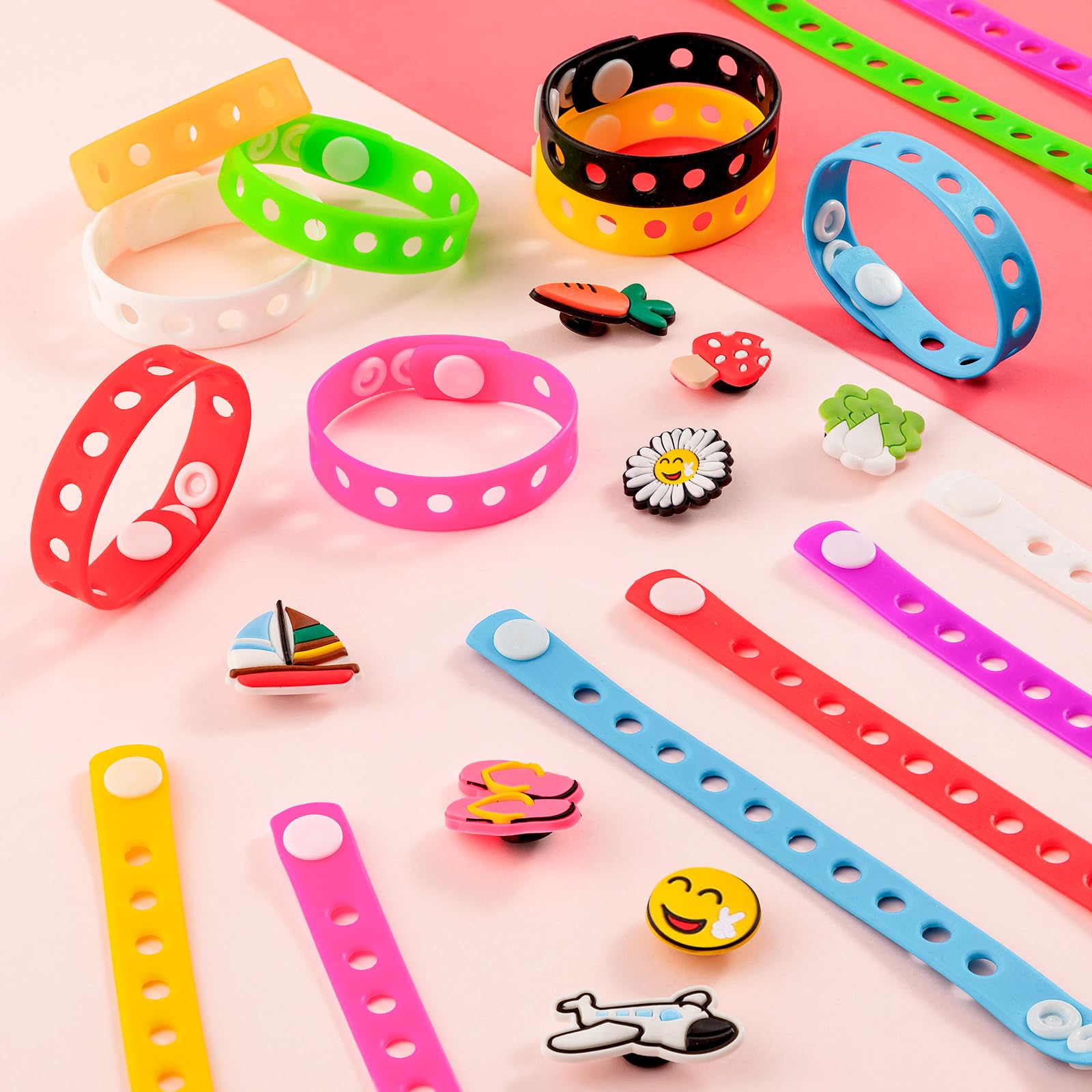 HTZNHXT 8-inch adjustable bracelet showing snap closure and charm slots