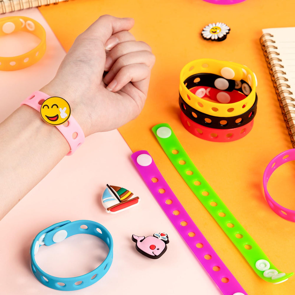 HTZNHXT colorful kids bracelets suitable for school outfits