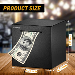 HuaArt matte black finish close-up, fingerprint resistance and subtle starry shine.