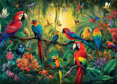 HUADADA birds in forest 1000-piece puzzle for mindful relaxation and family fun