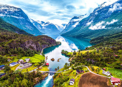 HUADADA Geiranger Fjord puzzle box for mindful recreation