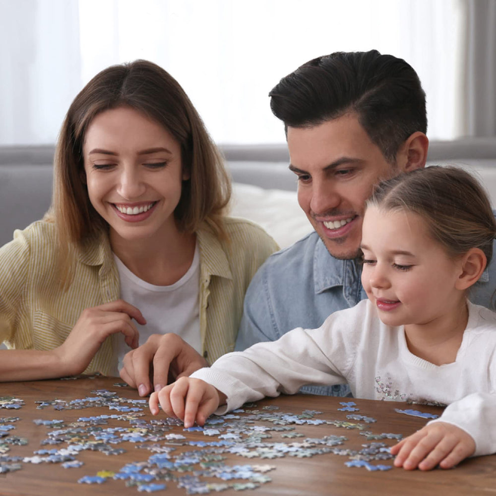 HUADADA 1024-piece interlock puzzle enhances focus and sense of accomplishment.