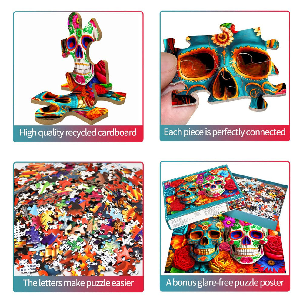 HUADADA puzzle supports family time and collaborative problem solving.