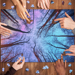 HUADADA puzzle material top grey card ensures smooth, durable cuts.