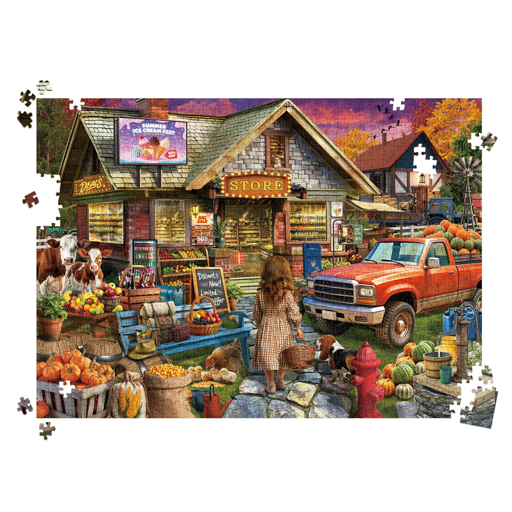 Gift-ready HUADADA puzzle packaging, perfect for birthdays and holidays.