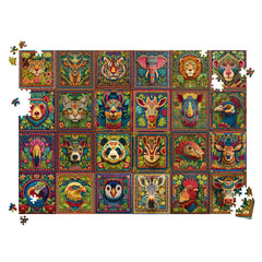 HUADADA puzzles during family game night promoting togetherness and conversation