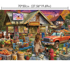 HUADADA top grey card material close-up highlights premium puzzle quality.