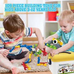 Huaker storage box keeps pieces organized after play sessions.