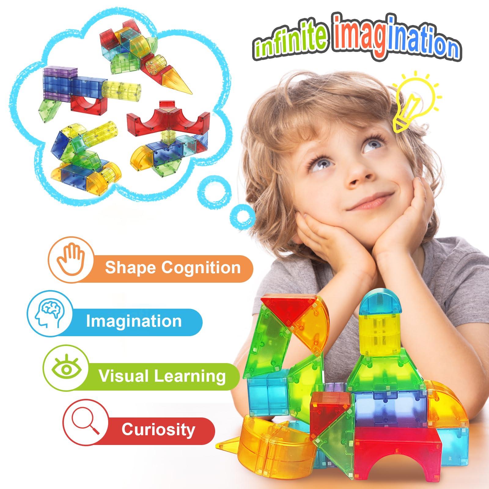 Huaker blocks are non-toxic and kid-friendly for safe play