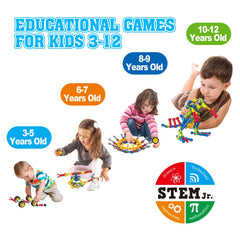 Huaker Stem Building Toys race cars model enhances imaginative engineering skills.