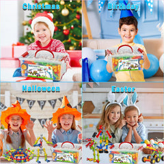 Huaker Stem Building Toys trucks model encourages hands-on problem solving.