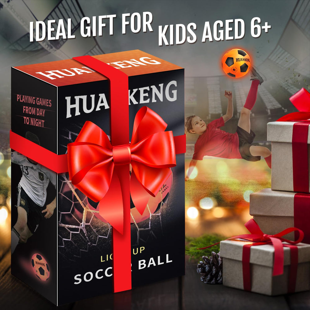 HuanKeng glow ball in gift box, ideal gift for young players