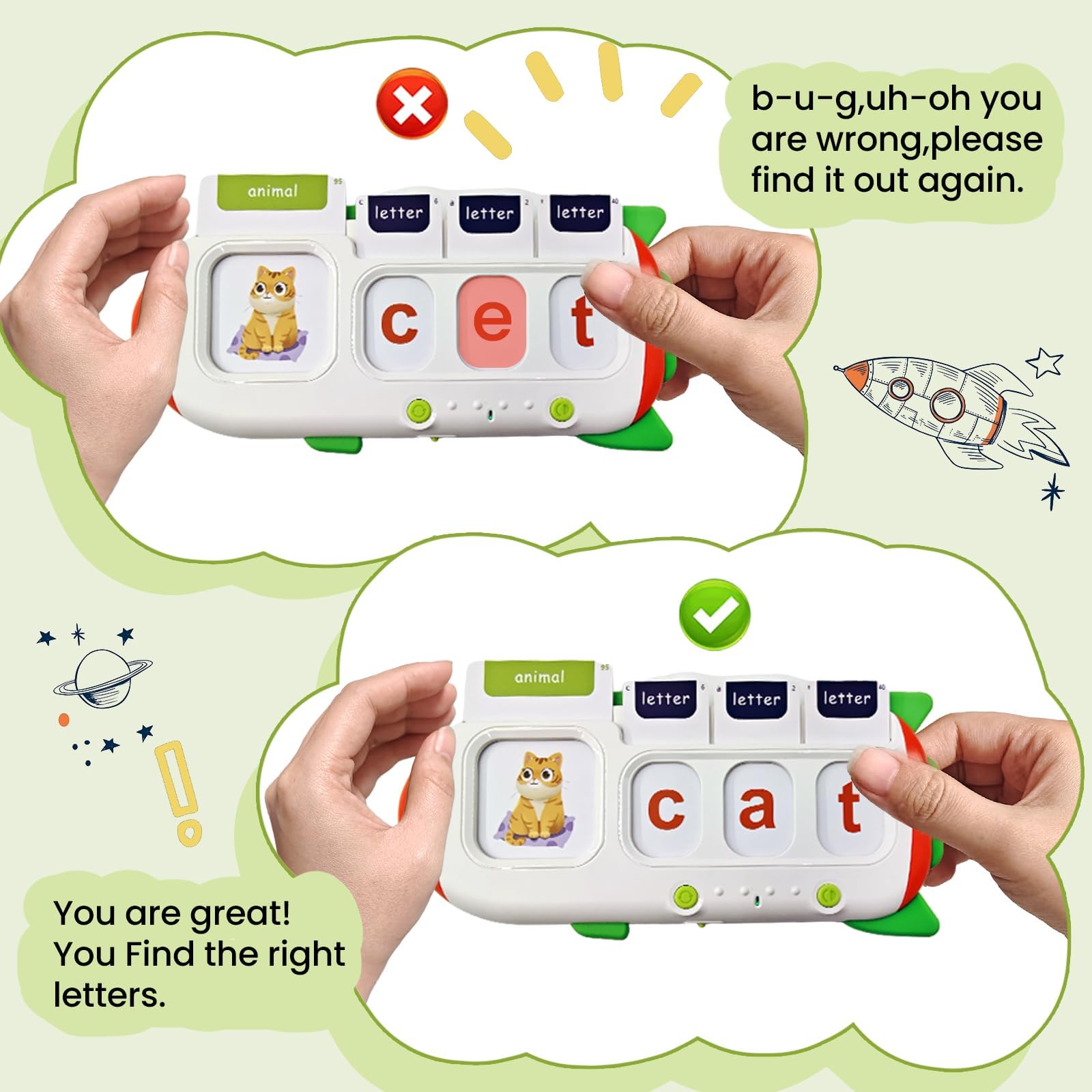 HubFIVY speech-language development activity encourages kids aged 3-8