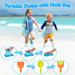 HUGCATY foldable shovels with soft grip for little hands