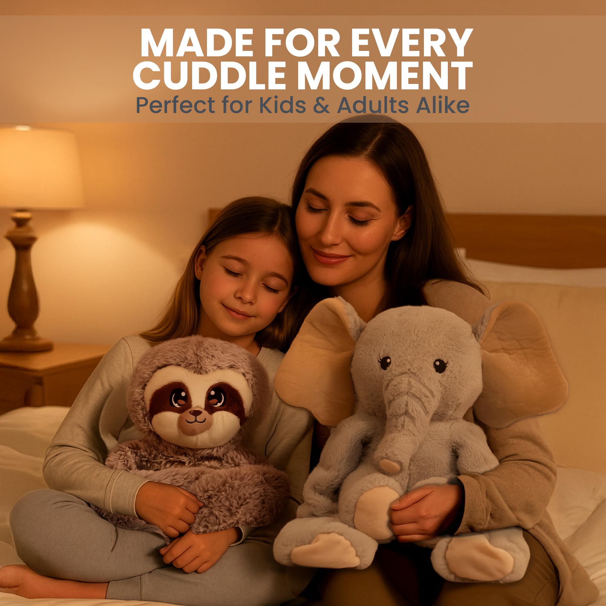 Hathi Elephant close-up texture highlights plush softness and detail.