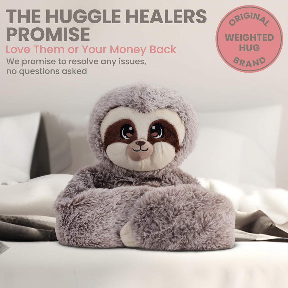 Marshmallow Sloth is a teen-friendly cuddle favorite