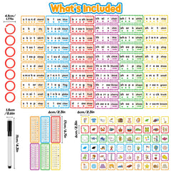 HugHush dry-erase flash cards enable reusable spelling practice.