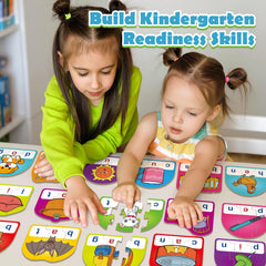 HugHush durable phonics cards enable hands-on word building.