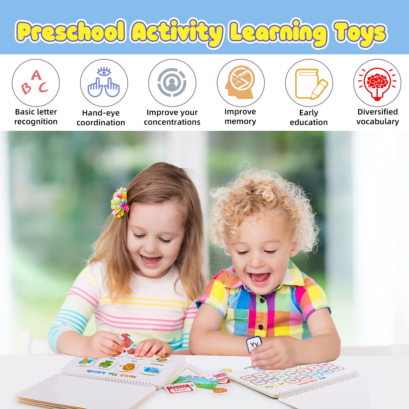 Huijing Busy Book color pens set supports drawing and writing projects.