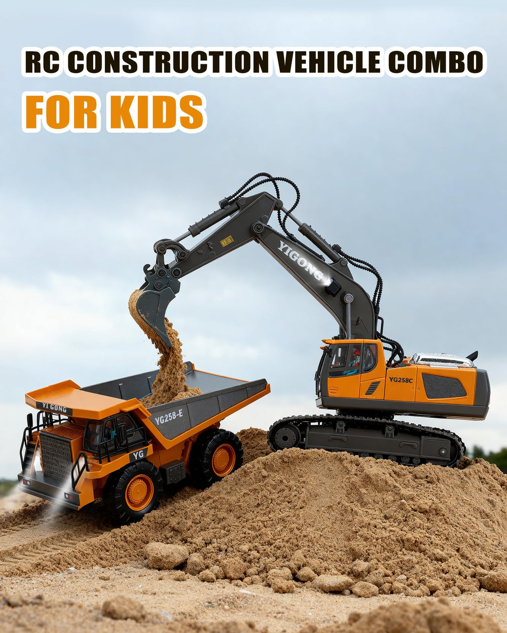 HuiJuKeJi 680-degree cab rotation enables precise material placement