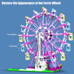 HuiNiu interlocking blocks create a challenging STEM display model.
