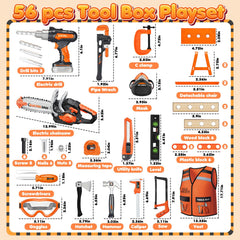 HUITEM Electric drill with simulated sounds for immersive pretend play