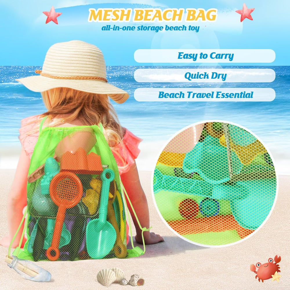 HUITEM Sandcastle molds kit for creative, kid-friendly building.
