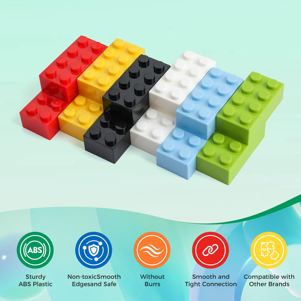 HUIZDQ blocks paired for varied building possibilities