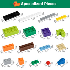 HUIZDQ bricks inspire imaginative play and hours of constructive fun