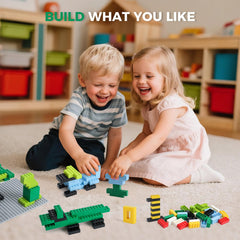 HUIZDQ colorful building kit supports open-ended play