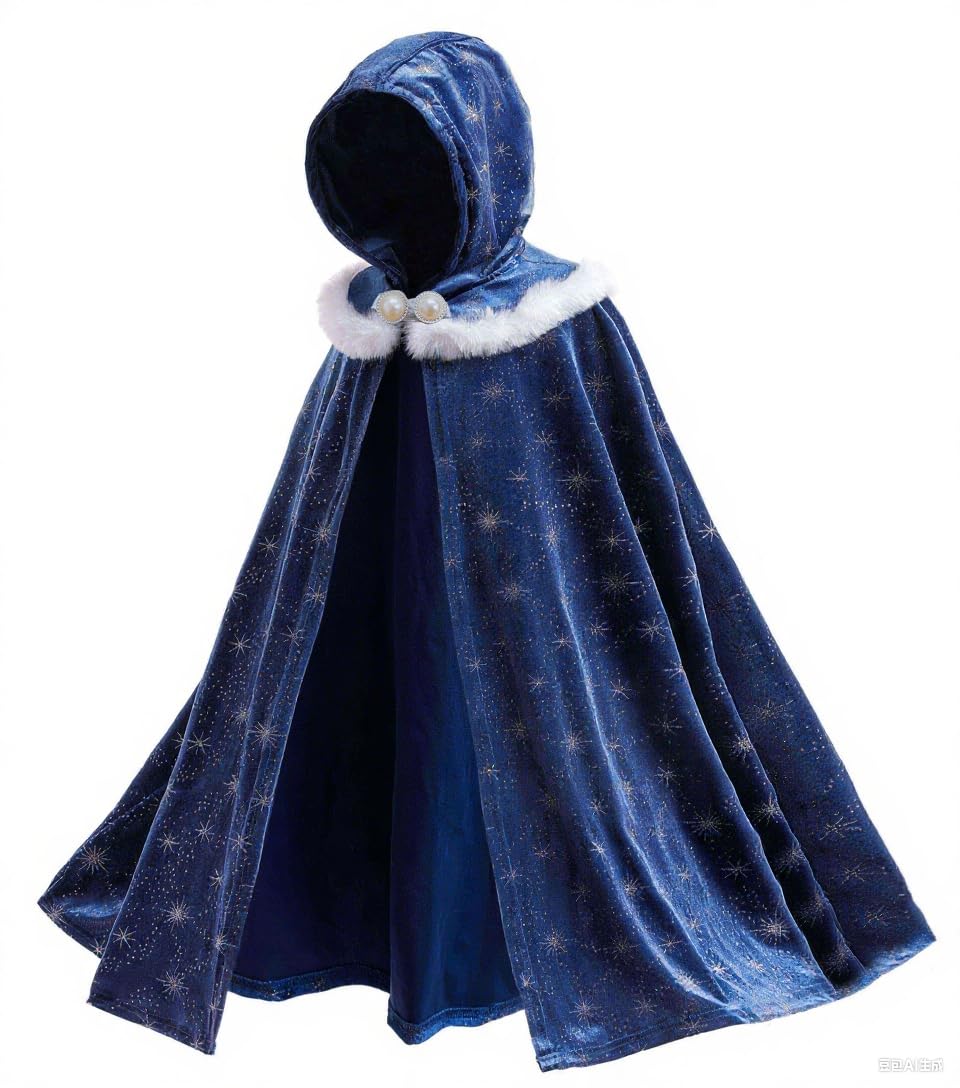 Hulaha cape care tip keeps fabric wrinkle-free for long-lasting sparkle.