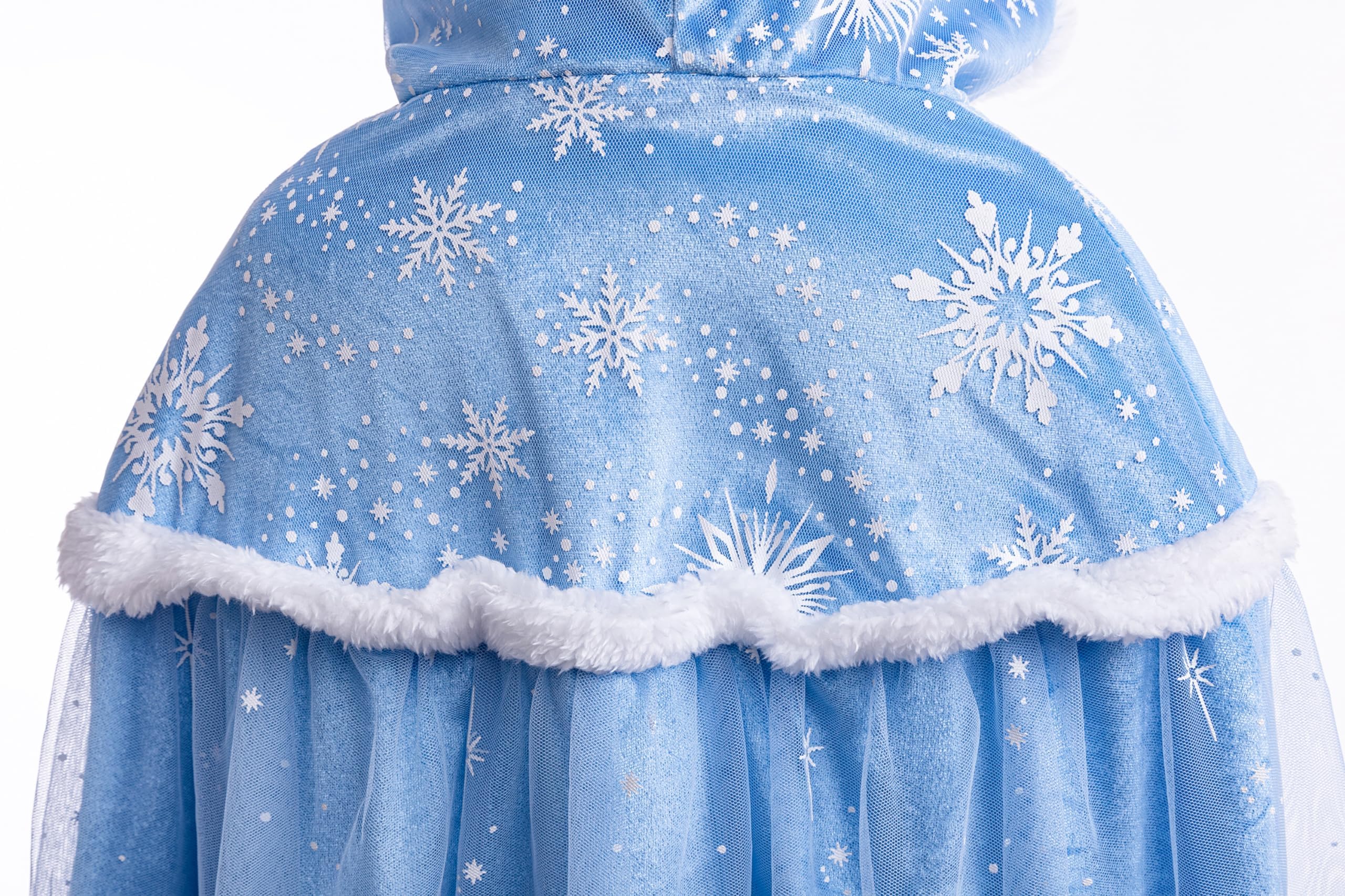 Hulaha Elsa cape blue packaging; ready for gifting.