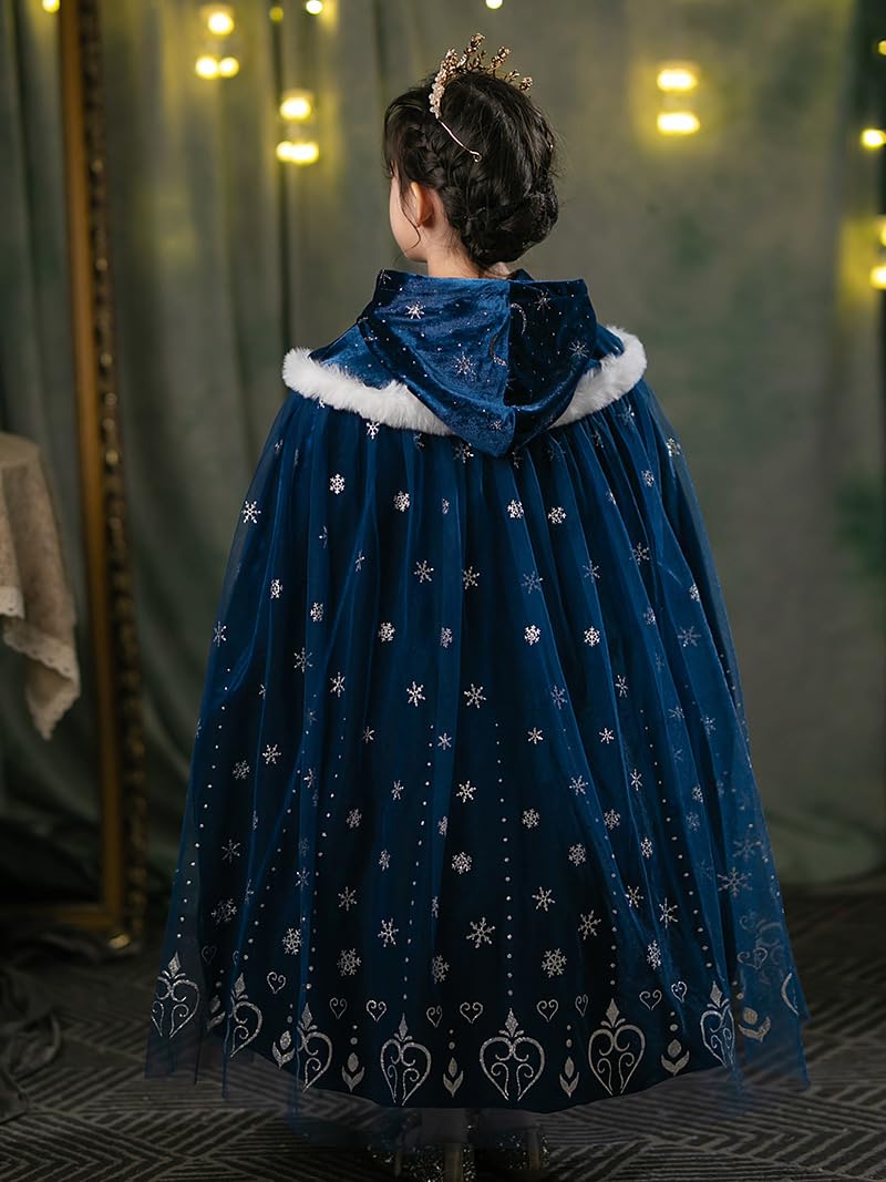 Hulaha velvet cape for dress-up; versatile for photoshoots and events