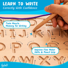 Hulats durable wood tracing pad designed for mess-free, long lasting use.