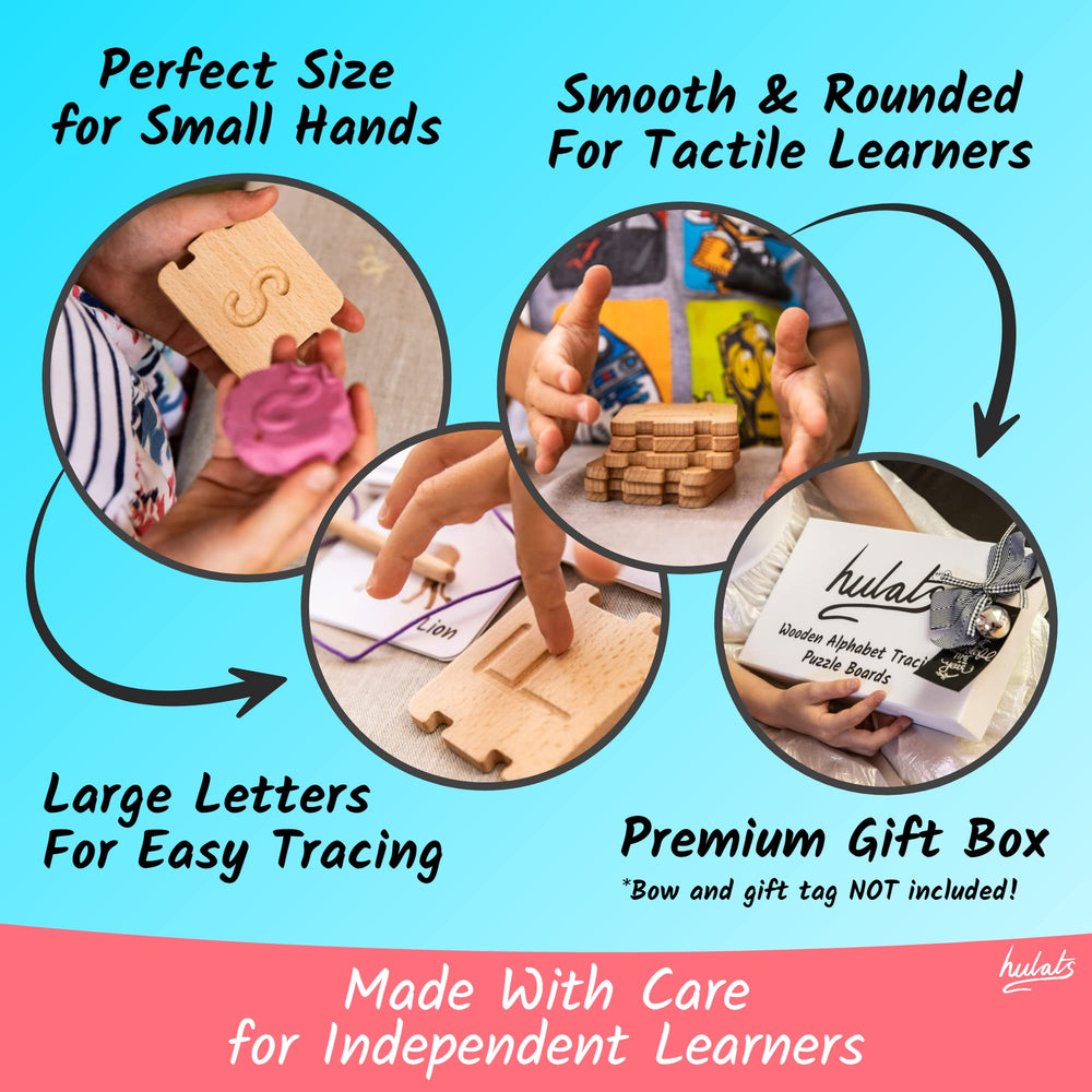 Hulats home learning setup scene shows engaging screen-free practice for preschoolers.