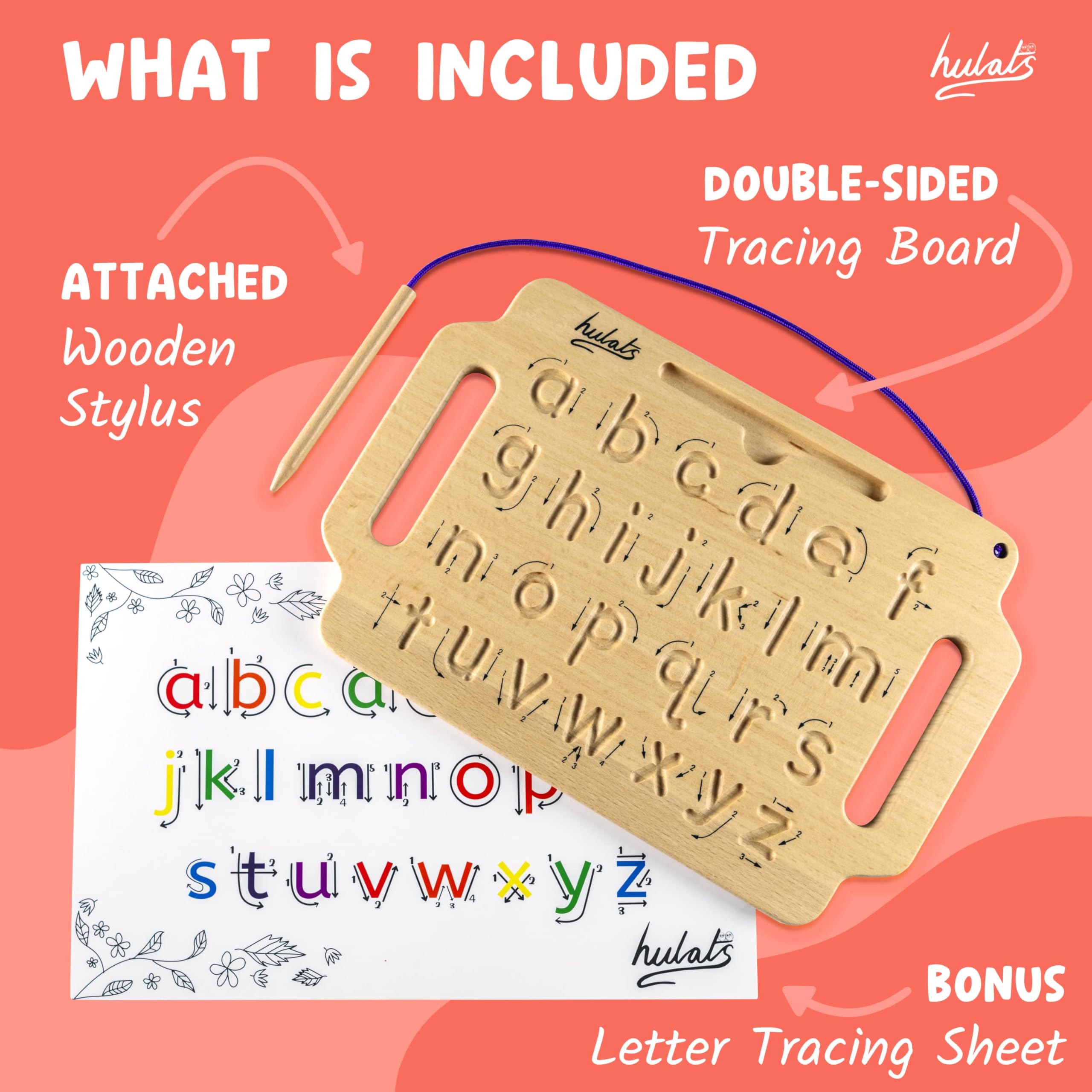 Hulats heirloom quality design supports confident early writing.