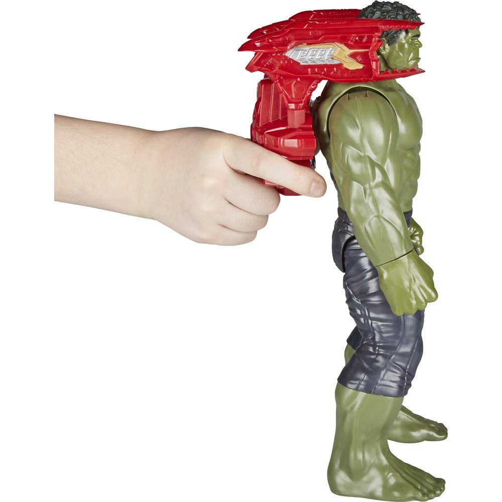 12-inch scale Hulk offers bold posing for display and action scenes.