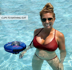 Human Bobber donut-shaped floating coaster supports drinks while you float