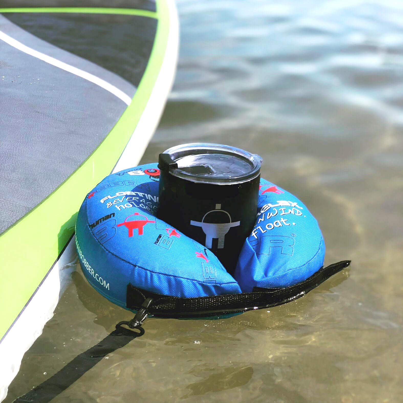 Human Bobber portable inflate-deflate design for easy storage