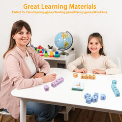 Humerry 54 illustrated flashcards with durable splashproof coating for learning