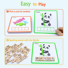 Humerry cardboard flashcards thick and durable for daily use.