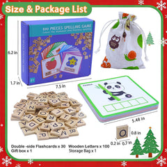 Humerry Montessori phonics tile play fosters fine motor skills.